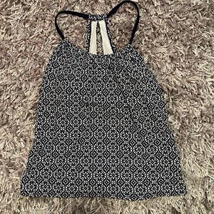 NWOT. Women’s Merona tankini top. Small. Lined and lightly padded. Never worn.